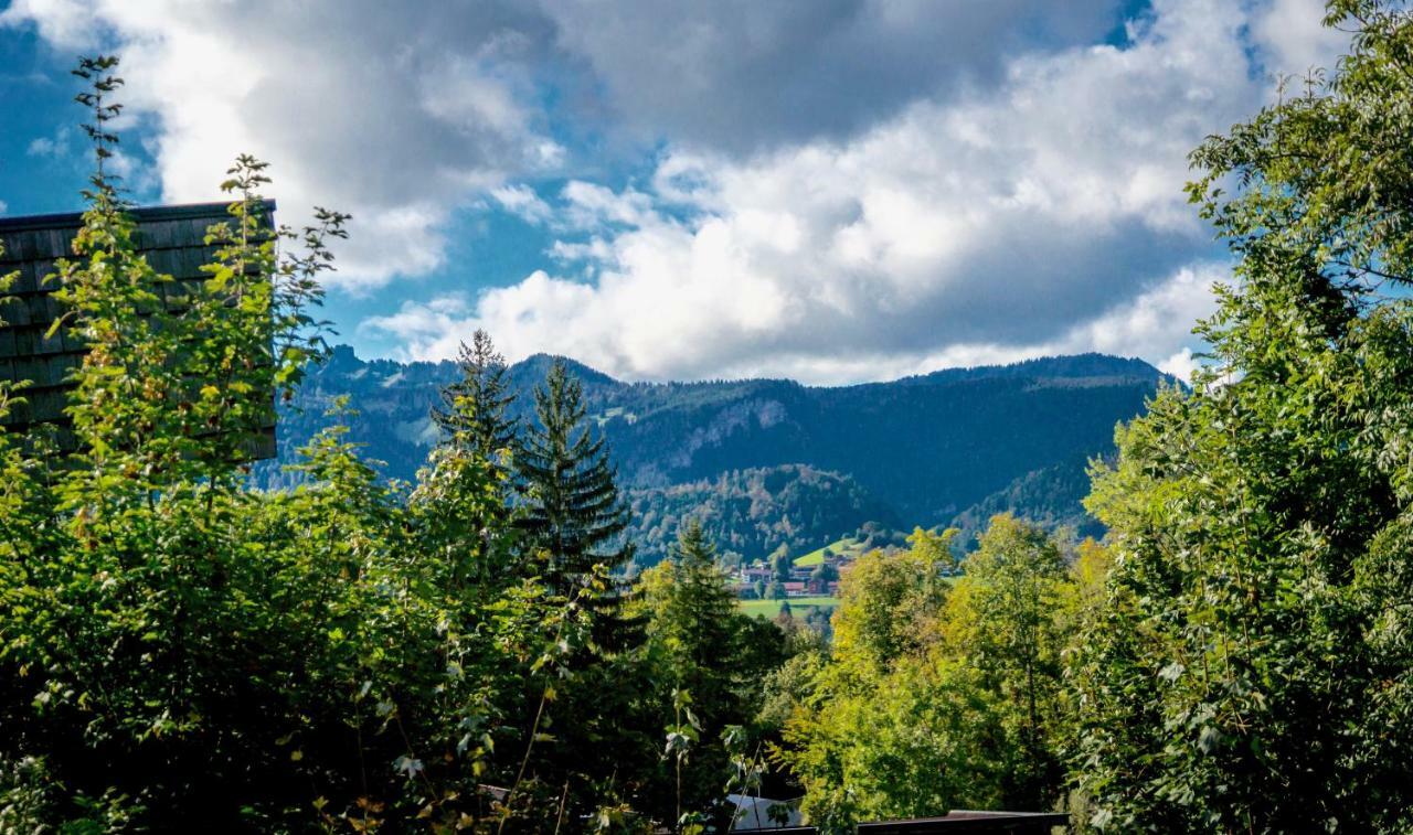 Hotel Zur glücklichen Kuh Oberstdorf Exterior foto