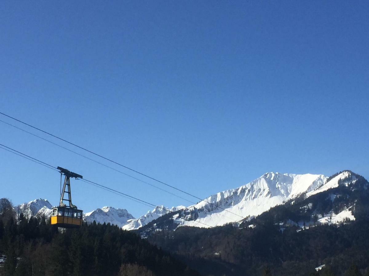 Hotel Zur glücklichen Kuh Oberstdorf Exterior foto